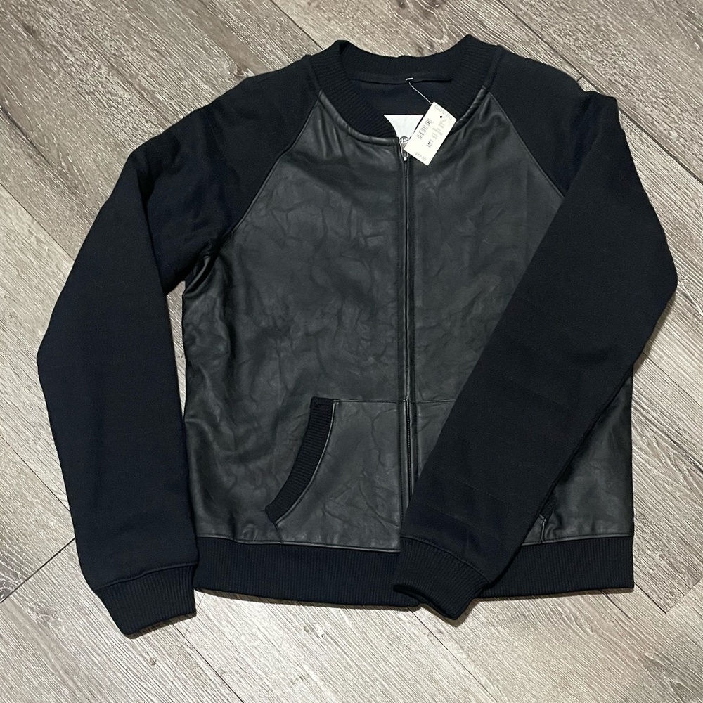Women's Aeropostale Black Bomber Jacket Size L